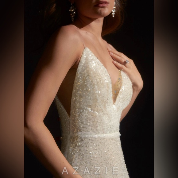 Sparkly Wedding Reception Gown - Picture 4 of 7